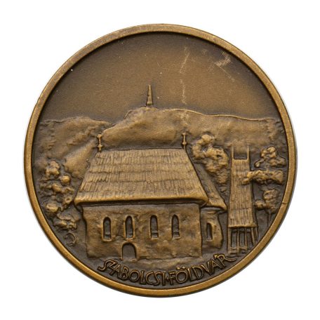 MÉE Szent László Szabolcsi Zsinat bronz emlékérem 1985 Nyíregyháza