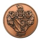 Szegedi Városháza bronz emlékérem 