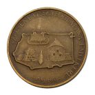 Sobieski János lengyel király -  Szécsény visszafoglalása emlékére bronz emlékérem 1983