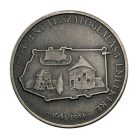 Sobieski János lengyel király -  Szécsény visszafoglalása emlékére ezüstözött bronz emlékérem 1983