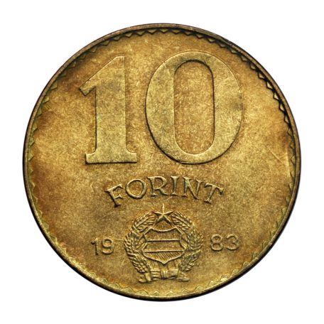 Magyar Népköztársaság 10 Forint 1983 