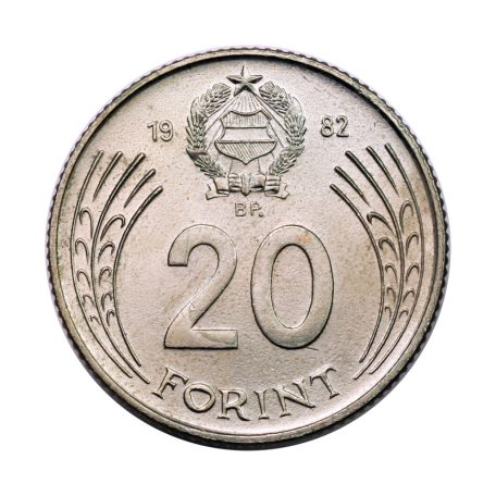 Magyar Népköztársaság 20 Forint 1982