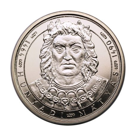 Hunyadi Mátyás 1464-1490 / A koronázás 555. évfordulója emlékérem 2019 
