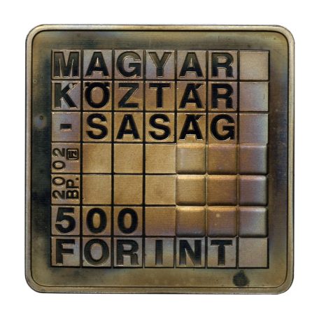 Rubik Kocka 500 Forint 2002 PP