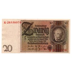 Német 20 Reichsmark Bankjegy 1929 P181