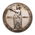 Frankfurt Szabad város Tallér 1862 Német Lövész Fesztivál 19,05g Ag900