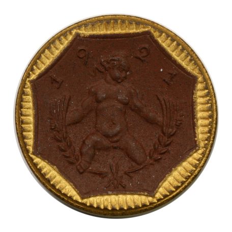 Német Birodalom Szászország Meiseni porcelán 5 Mákra 1921