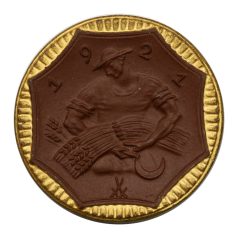   Német Birodalom Szászország Meiseni porcelán 10 Mákra 1921