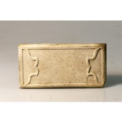 Zsolnay csempe, épületdísz 19. sz. máz nélküli