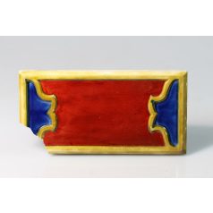 Zsolnay csempe, épületdísz 19. sz.