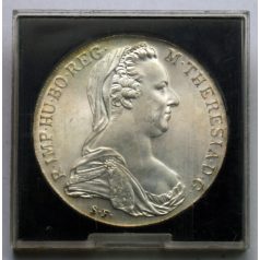   Mária Terézia Tallér 1780 SF díszcsomagolt 1967 Bécs 28,07g Ag833