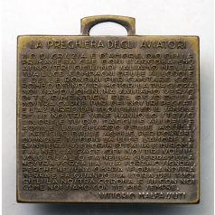   II. Világháborús Olasz Patrióta medál A pilóták imája 1935-1940 Vittorio Malpassuti