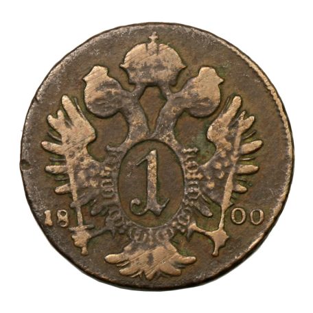 I. Ferenc 1 Krajcár 1800 S Fine