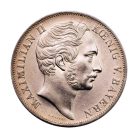Bajor II. Miksa Dupla Gulden 1855 EF 21,14g Ag900