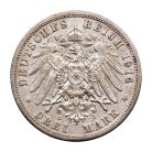 Poroszország II. Vilmos  3 Márka 1914 A VF 16,63g Ag900