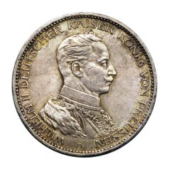   Poroszország II. Vilmos  3 Márka 1914 A aEF-EF 16,68g Ag900