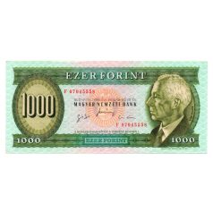 1000 Forint Bankjegy 1996 F sorozat VF
