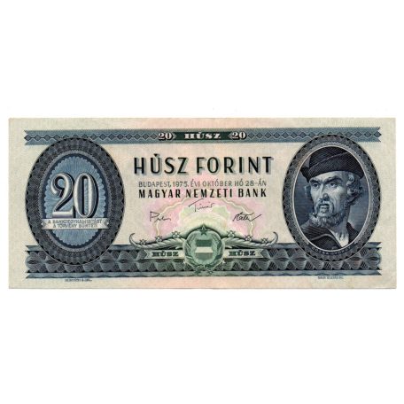20 Forint Bankjegy 1975 gVF