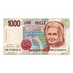 Olaszország 1000 Líra Bankjegy 1990 Pick:114.a
