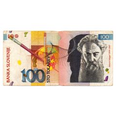Szlovénia 100 Tolar Bankjegy 1992 P14a