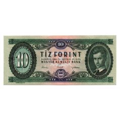 10 Forint Bankjegy 1962 gEF 1 hajtás