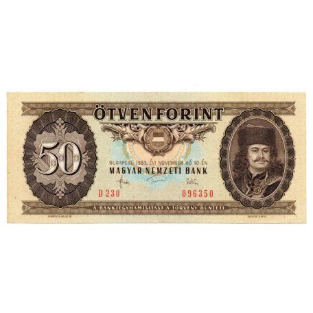 50 Forint Bankjegy 1983 gVF