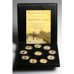   Empire of China a Kínai Birodalom kincsei 1 Yuan szett 1991-1999
