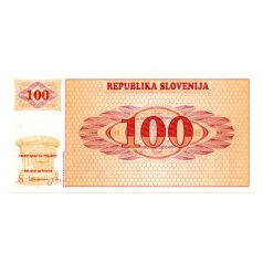 Szlovénia 100 Tolar Bankjegy 1990 P6a