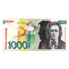 Szlovénia 1000 Tolar Bankjegy 1993 P18